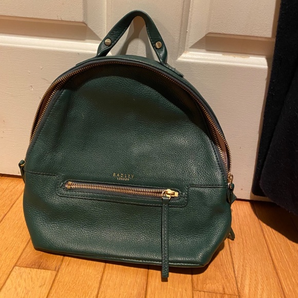 Radley London sage green small backpack - Picture 2 of 7